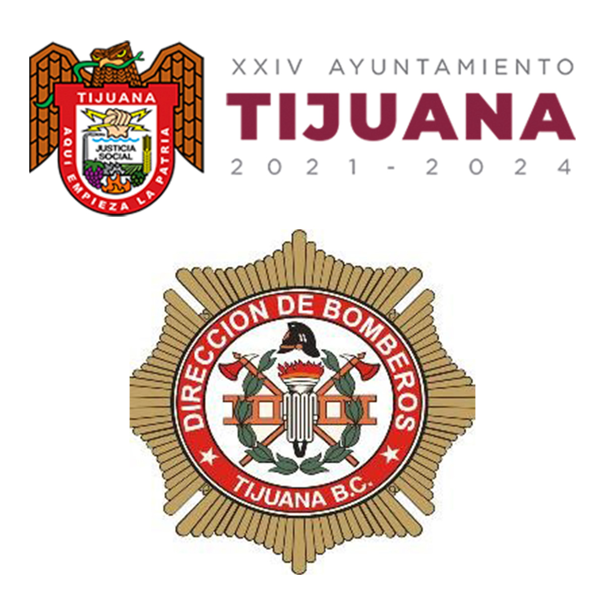 Logo Bomberos Tijuana