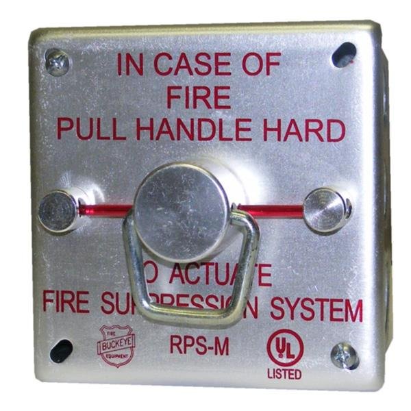 Estación manual RPS-M Buckeye para activación de sistema de supresión en cocinas comerciales