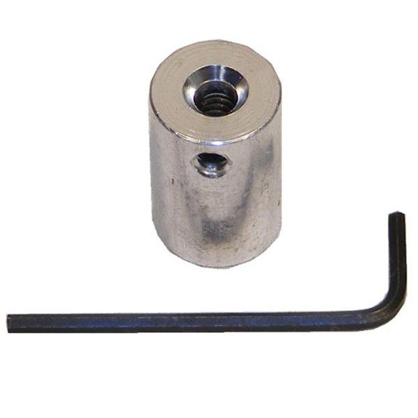 Conector de interfaz para cable de acero inoxidable blindado Buckeye utilizado en sistemas de supresión de incendios para cocinas.