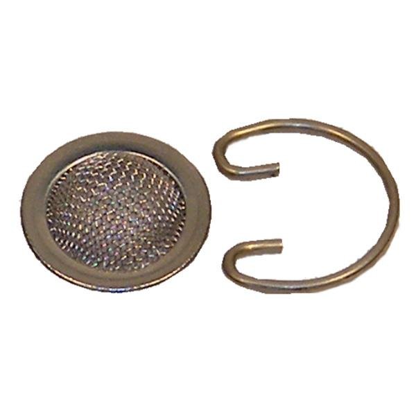 Filtro colador para boquilla Buckeye en sistemas de supresión de incendios para cocinas comerciales.