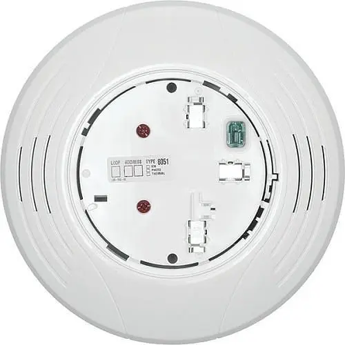 Base de detector B200S-LF-WH para sistema de alarma contra incendio con terminales de conexión