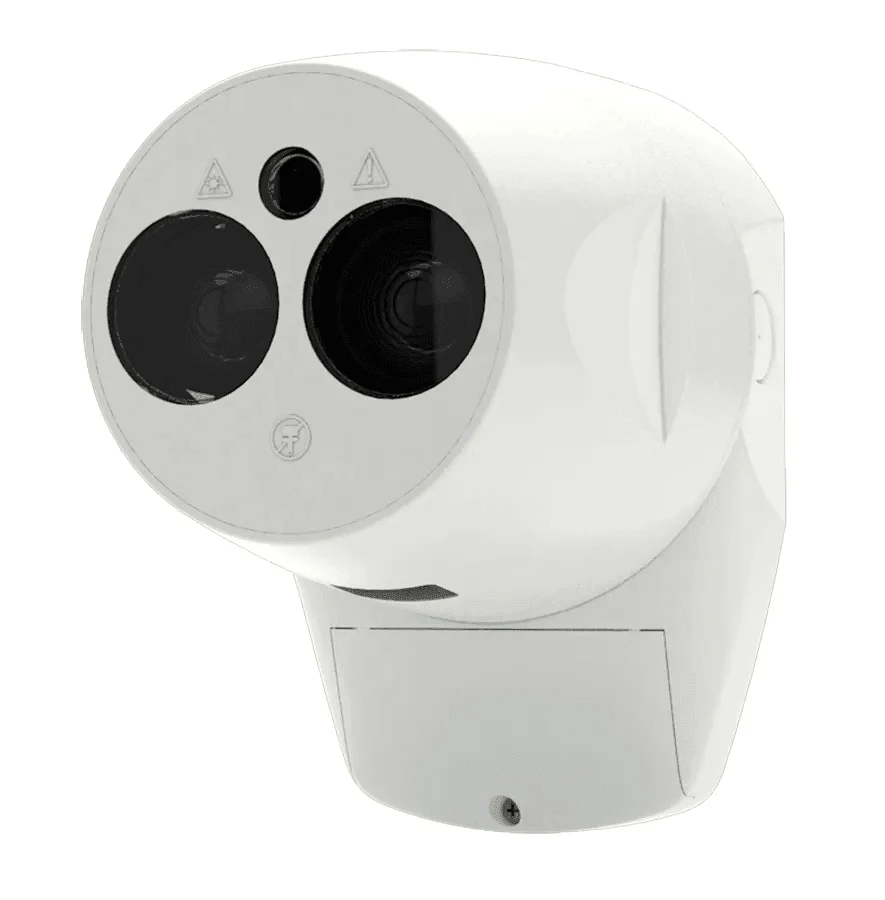 Detector de humo lineal tipo haz para sistemas de alarmas contra incendio, equipo óptico de detección de humo para grandes espacios.