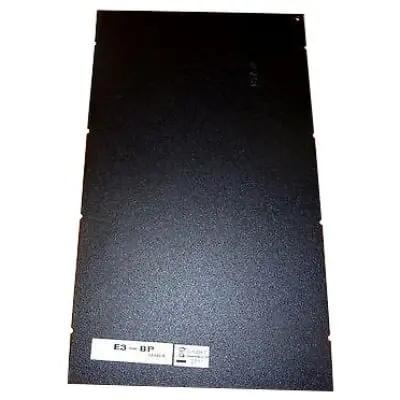 Panel interno metálico E3-BP color negro para gabinete de sistema de alarma contra incendio