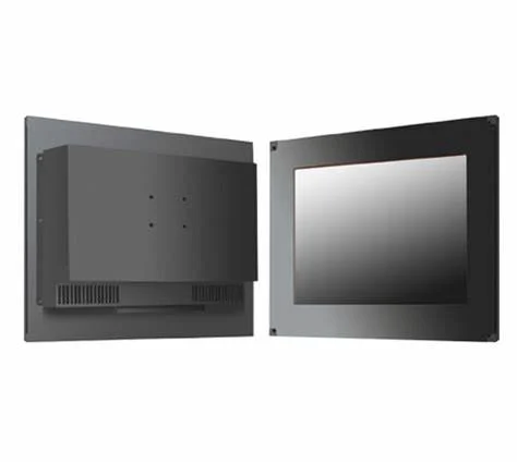 Gabinete empotrable E3BB-FLUSH-LCD con pantalla para sistema de alarma contra incendio en montaje tipo flush