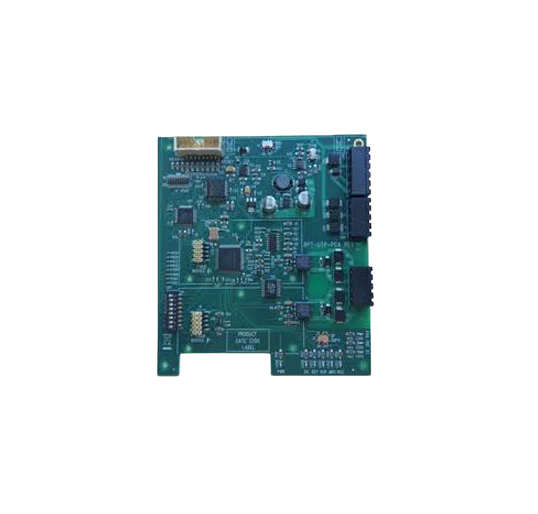 Tarjeta electrónica RPT-E3-UTP para sistema de alarma contra incendio con conectores de red y componentes electrónicos
