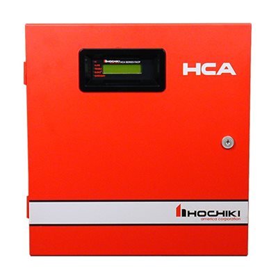 Panel convencional de alarma contra incendio Hochiki HCA-8/120V de 8 zonas y 6.5 amperes