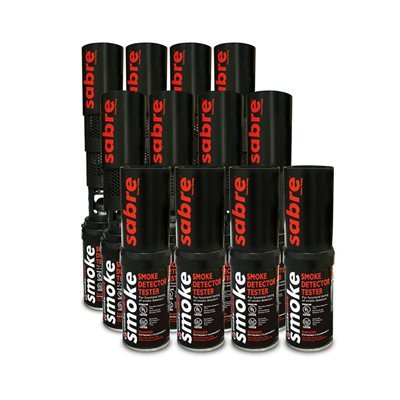 Aerosol de prueba para detectores de humo Smoke Sabre 2.6 oz presentación caja con 12 latas