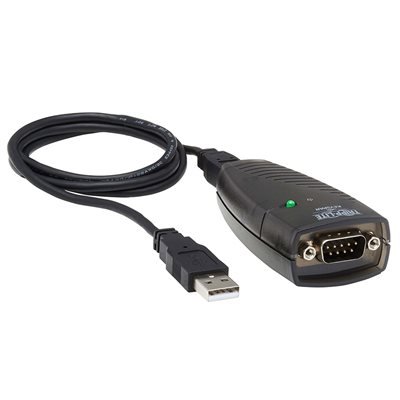 Adaptador USB a serial Hochiki USA-19HS para programaci贸n de sistemas de alarma contra incendio